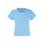 Детская футболка FOTL Girls Valueweight, голубая