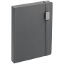 Ежедневник New Factor Metal А5, недатированный, серый