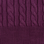 Шарф Heat Trick, фиолетовый, вязка