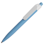 Ручка шариковая N16 soft touch, голубая