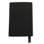 Ежедневник A5 недатированный Efemero в мягком переплёте, черный с тёмно-зеленым