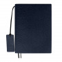 Ежедневник Flexy Foggia Leatherette B5, недатированный, тёмно-синий