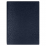 Ежедневник Flexy Foggia Leatherette B5, недатированный, тёмно-синий