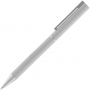 Ручка шариковая Blade Soft Touch, серая, вид сбоку
