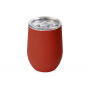 Термокружка Vacuum mug C1, soft touch, красная