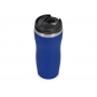 Термокружка Double wall mug С1 soft-touch, синяя