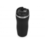 Термокружка Double wall mug С1 soft-touch, черная