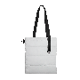 Шоппер Superbag Bubble, белый с черным