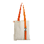 Шоппер Superbag с ремувкой 4sb, неокрашенный с оранжевым