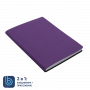 Ежедневник Bplanner 01, экокожа, фиолетовый