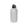 Бутылка матовая Hip S с карабином, серая
