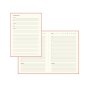 Ежедневник Флоренция с покрытием soft grip, А5, внутренние блоки