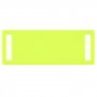 Шильдик металлический Kova, желтый неон
