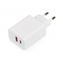 Сетевое зарядное устройство c выходами USB-A и USB-C и быстрой зарядкой QC/PD Recharger Pro, 30 Вт
