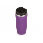 Термокружка Double wall mug С1 soft-touch, фиолетовая