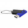 Флешка Designer To Go 2.0 USB, 16Gb, синяя с черным
