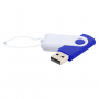 Флешка Designer To Go 2.0 USB, 16Gb, синяя с белым
