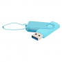 Флешка Designer To Go 3.0 USB, 16Gb, бирюзовая