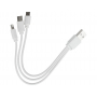 Внешний аккумулятор Powerbank C1 5000, кабель в комплекте
