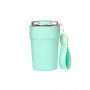 Термокружка вакуумная Monaco, бирюзовая