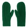 Варежки вязаные НАСВЯЗИ©, темно-зеленые