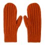 Варежки вязаные НАСВЯЗИ©, оранжевые