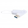 Флешка Designer To Go 3.0 USB, 64Gb, белая