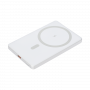 Внешний аккумулятор Atlantis PD 5000mAh с функцией беспроводной зарядки 15W, серебристый