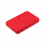 Внешний аккумулятор Largo PD 5000mAh с функцией беспроводной зарядки 15W, красный