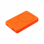 Внешний аккумулятор Largo PD 5000mAh с функцией беспроводной зарядки 15W, оранжевый