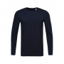 Футболка мужская с длинным рукавом New Gen 180, темно-синяя