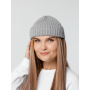 Шапка Hipsta, серый меланж