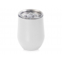 Вакуумная термокружка Sense в крафтовой упаковке, белая