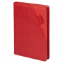 Ежедневник недатированный Smart Calabria Lafite A5, красный