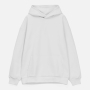Худи оверсайз Daylero, унисекс, белое