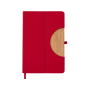 Ежедневник недатированный А5 Bosforo, красный