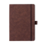 Блокнот в твердой обложке Stu, А5, темно-коричневый