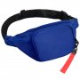 Поясная сумка SPLIT TO GO, синяя с красным