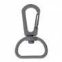 Застежка-карабин Snap Hook, M, серая