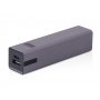 Внешний аккумулятор Rail c дисплеем, 5000 mAh, темно-серый