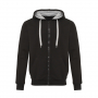 Толстовка-кенгуру с капюшоном на молнии New Gen 320, унисекс, черная