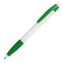 Ручка шариковая N9 с грипом, зеленая