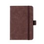 Блокнот в твердой обложке Stu, А6, темно-коричневый