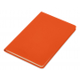 Блокнот в твердой обложке A5 Виспи в клетку, оранжевый
