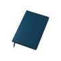 Блокнот в гибкой обложке А5 C1 софт-тач, темно-синий