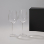 Подарочный набор 2 бокала для вина Бланш, черный