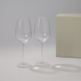 Подарочный набор 2 бокала для вина Бланш, серый