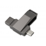 Флешка 64 ГБ USB Type-C и USB 3.0 Тесла