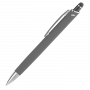 Шариковая ручка Quattro, soft-touch, серая