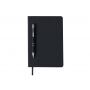 Бизнес-блокнот А5 С3 soft-touch с магнитным держателем для ручки, черный